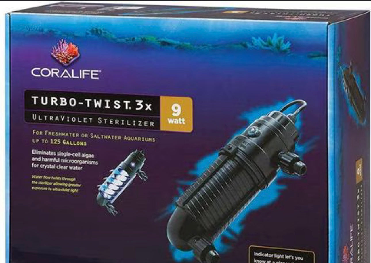 Coralife Turbo-Twist Ultraviolet Sterlizer