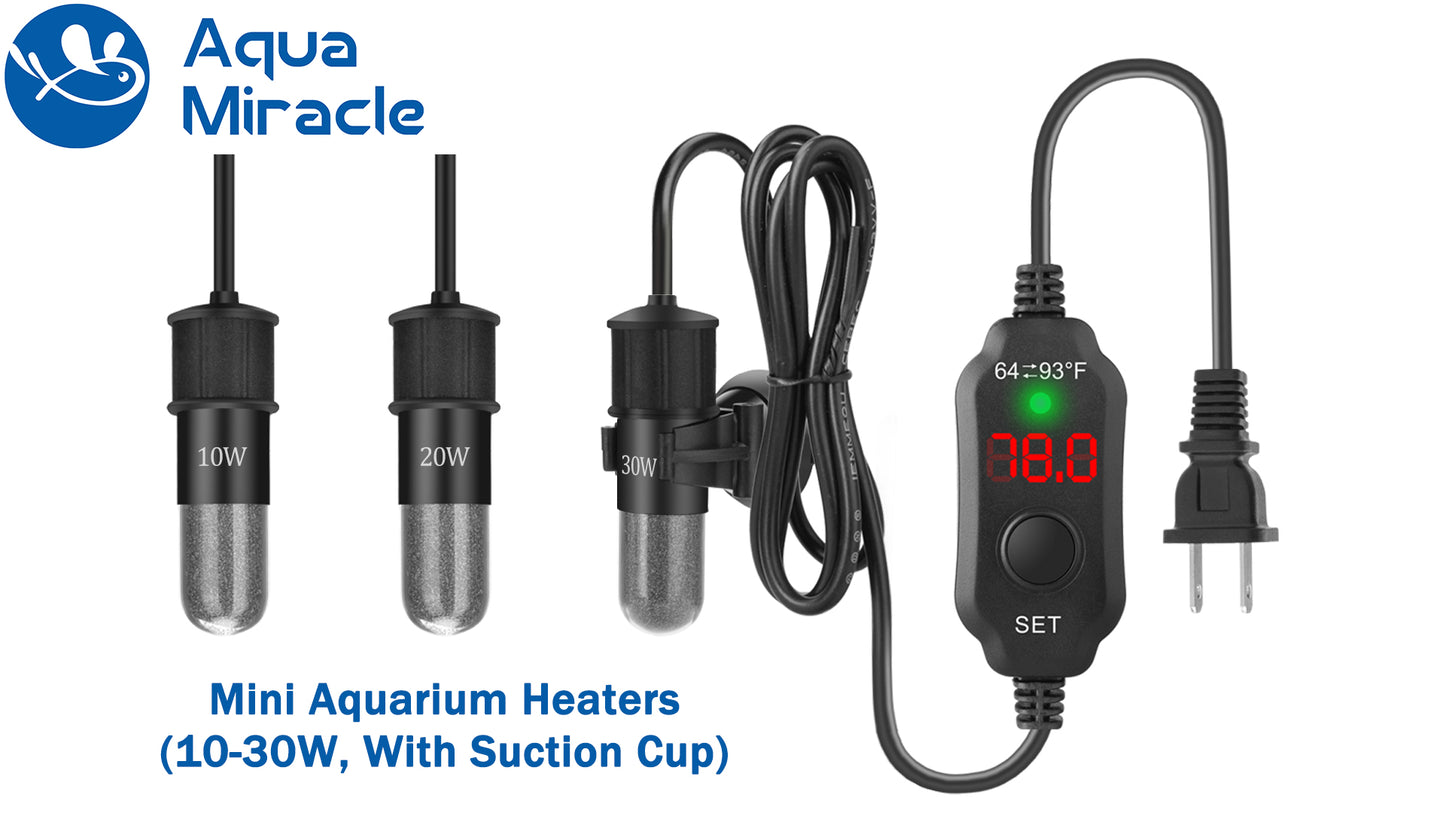 AquaMiracle Mini Aquarium Heater (120v)