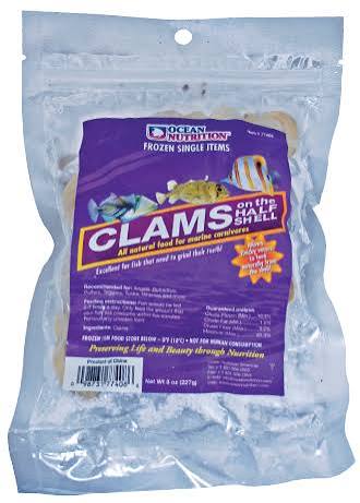 Ocean Nutrition Clam on the Half-Shell 4oz