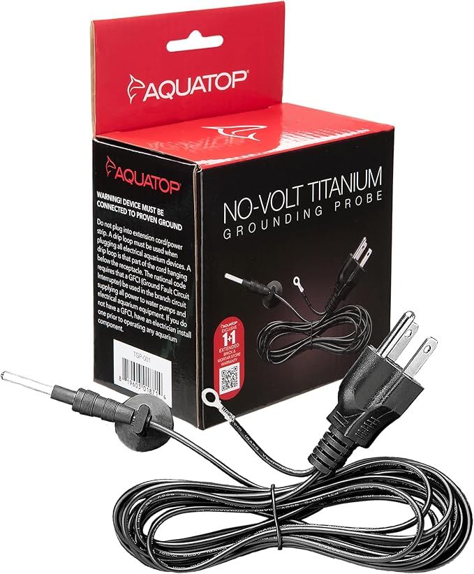 Aquatop NO-VOLT Titanium Aquarium Grounding Probe