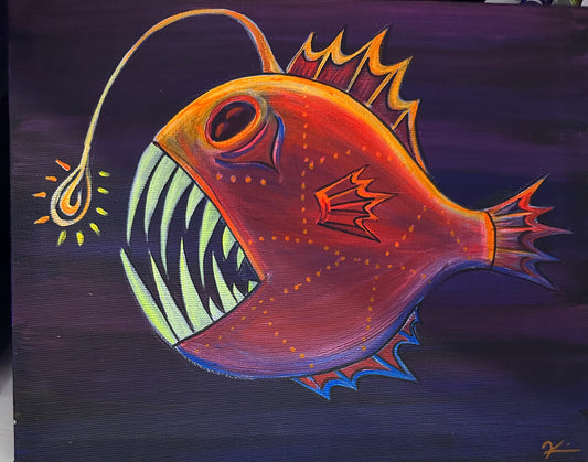 KILAARTS, Angler Canvas (8x10)