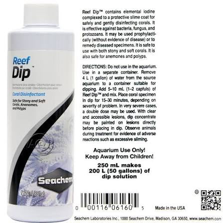 Seachem Reef Dip (250mL)