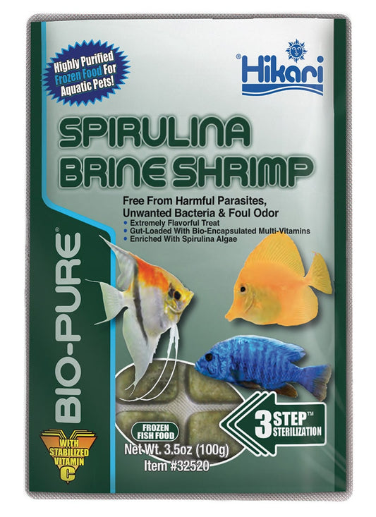 Hikari Spirulina Brine Shrimp 3.5 oz cube