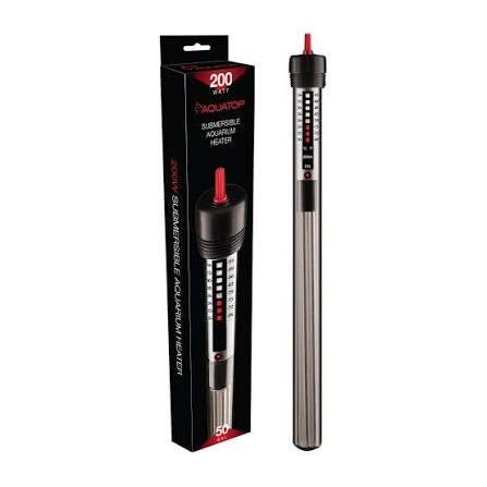 Aquatop Glass Heater w/Protective Guard 200 Watt