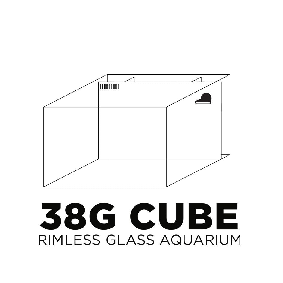 Icecap 38G Cube Rimless Aquarium