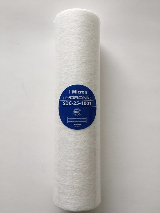 Hydronix SDC-25-1001 Whole House RO Reverse Osmosis Sediment Water Filter Cartridge