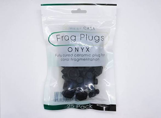 Reef Casa Frag Plugs - Onyx