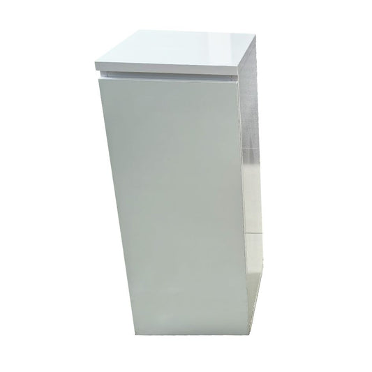 20Gal Laminated Wood Cabinet Stand (white)