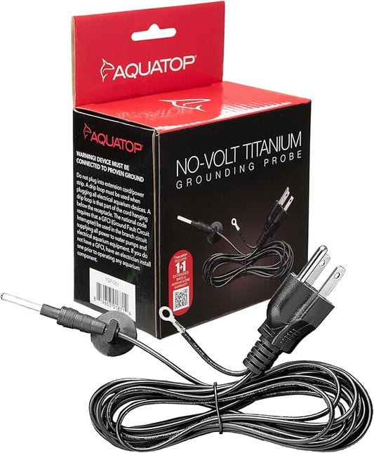 Aquatop NO-VOLT Titanium Aquarium Grounding Probe